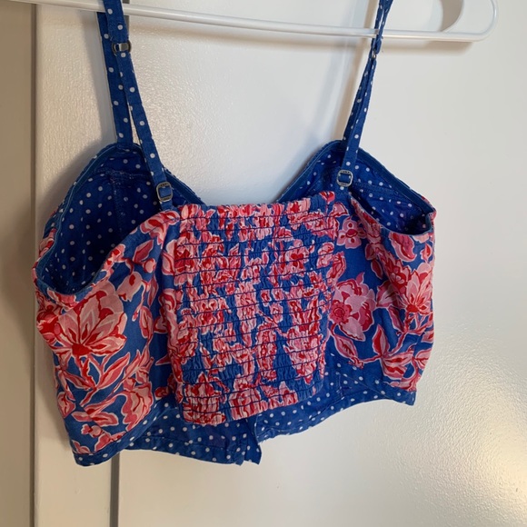 Floral crop top - Picture 3 of 3